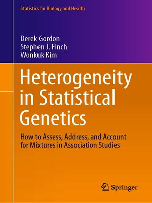 cover image of Heterogeneity in Statistical Genetics